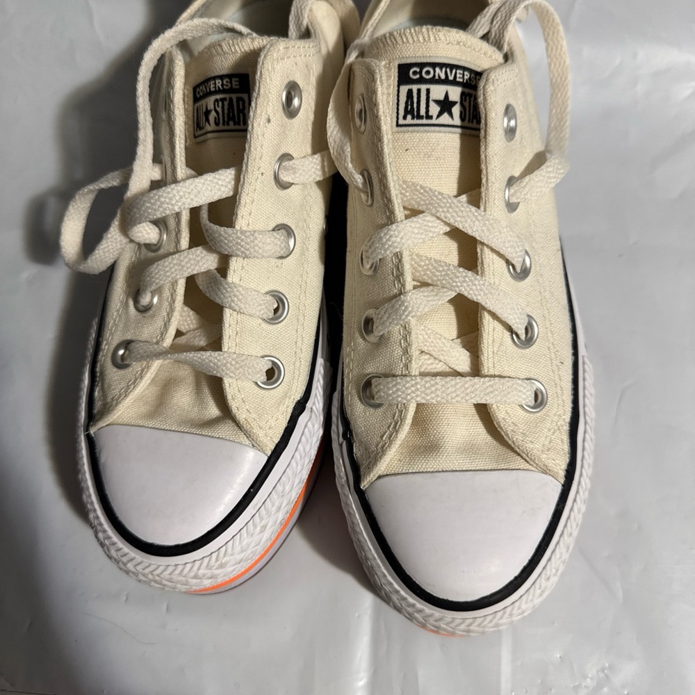 Converse All Star chuck Taylor   Off-White Canvas Sneakers